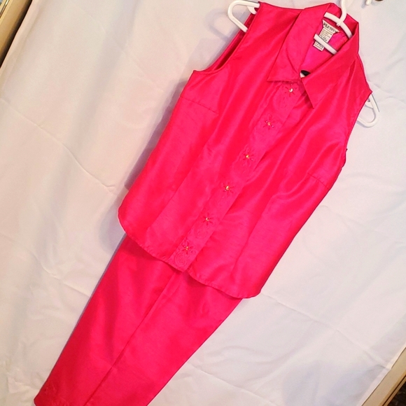 Fushia pantset AWILD THYME - Picture 4 of 16